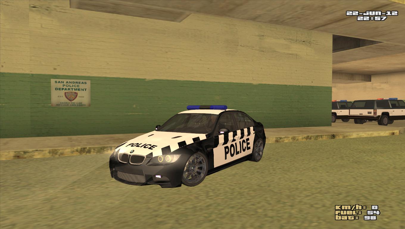 Bmw cop car gta sa #4