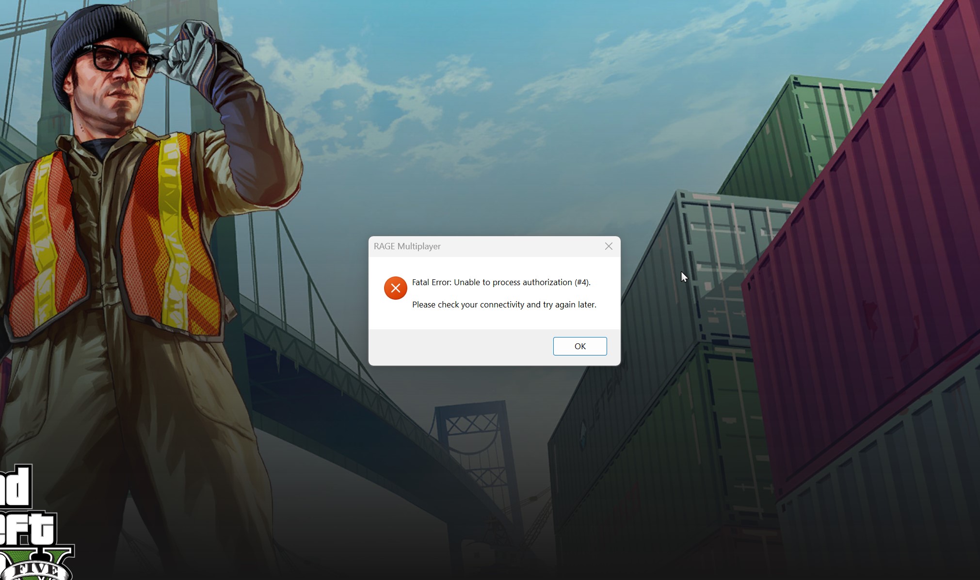 unable to connect gta 5 online