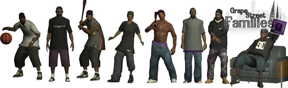 [FIND] Gang skins - Los Santos Roleplay